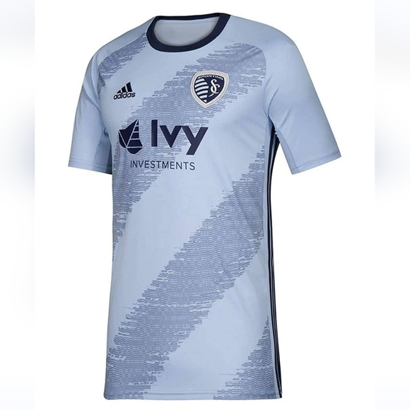 adidas Tops - Adidas Kansas City Homw Soccer Jersey